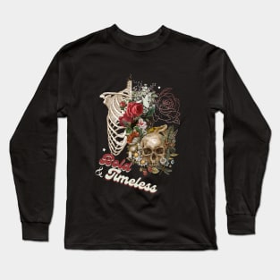 Aesthetic Skull Long Sleeve T-Shirt